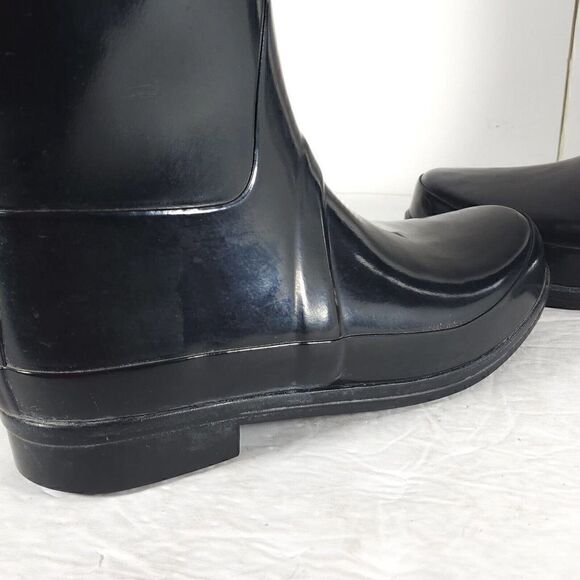 Hunter Women's Rigley US 7 EU 38 Quilted Glossy Tall Rubber Rain Boots - Picture 9 of 15